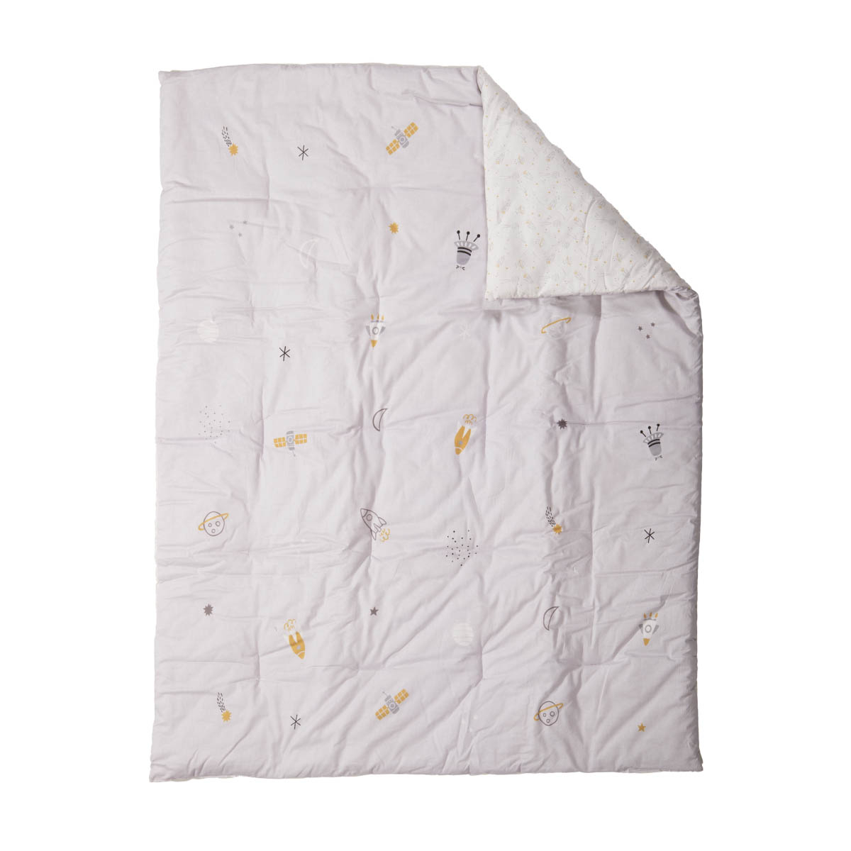 Πάπλωμα Κούνιας (110X140) 2 Όψεων Nef-Nef Homeware Baby My Universe Home Βρεφικά Προίκα Μωρού Παπλώματα Spitishop