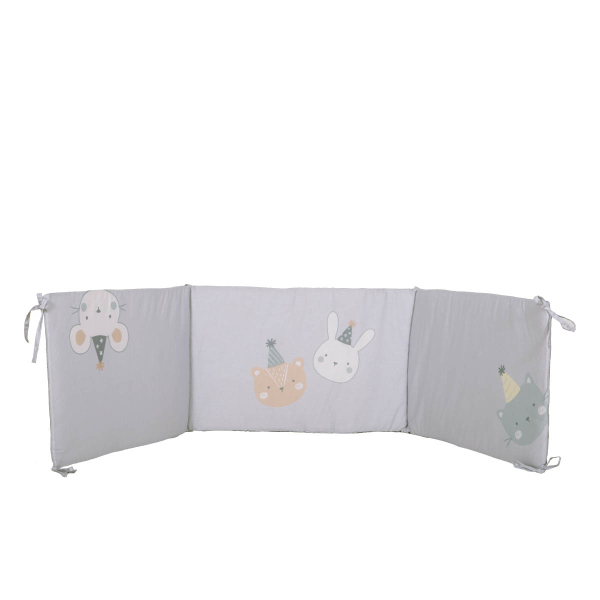 Πάντα Κούνιας (187x40) Nef-Nef Homeware Baby Special Party Blue