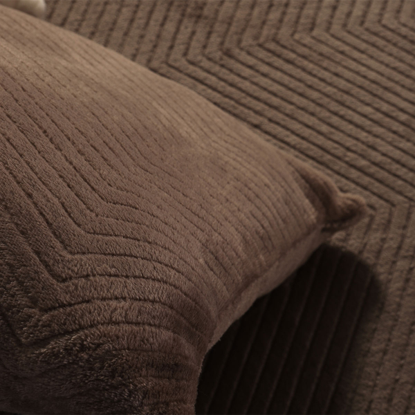 Ριχτάρι Καναπέ Διθέσιου Fleece (180x250) Nef-Nef Homeware Dakari Brown