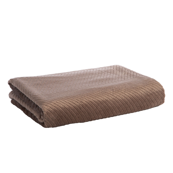 Ριχτάρι Καναπέ Τριθέσιου Fleece (180x300) Nef-Nef Homeware Dakari Brown
