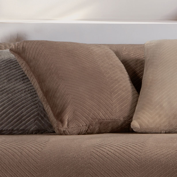 Διακοσμητικό Μαξιλάρι Fleece (45x45) Nef-Nef Homeware Dakari Brown