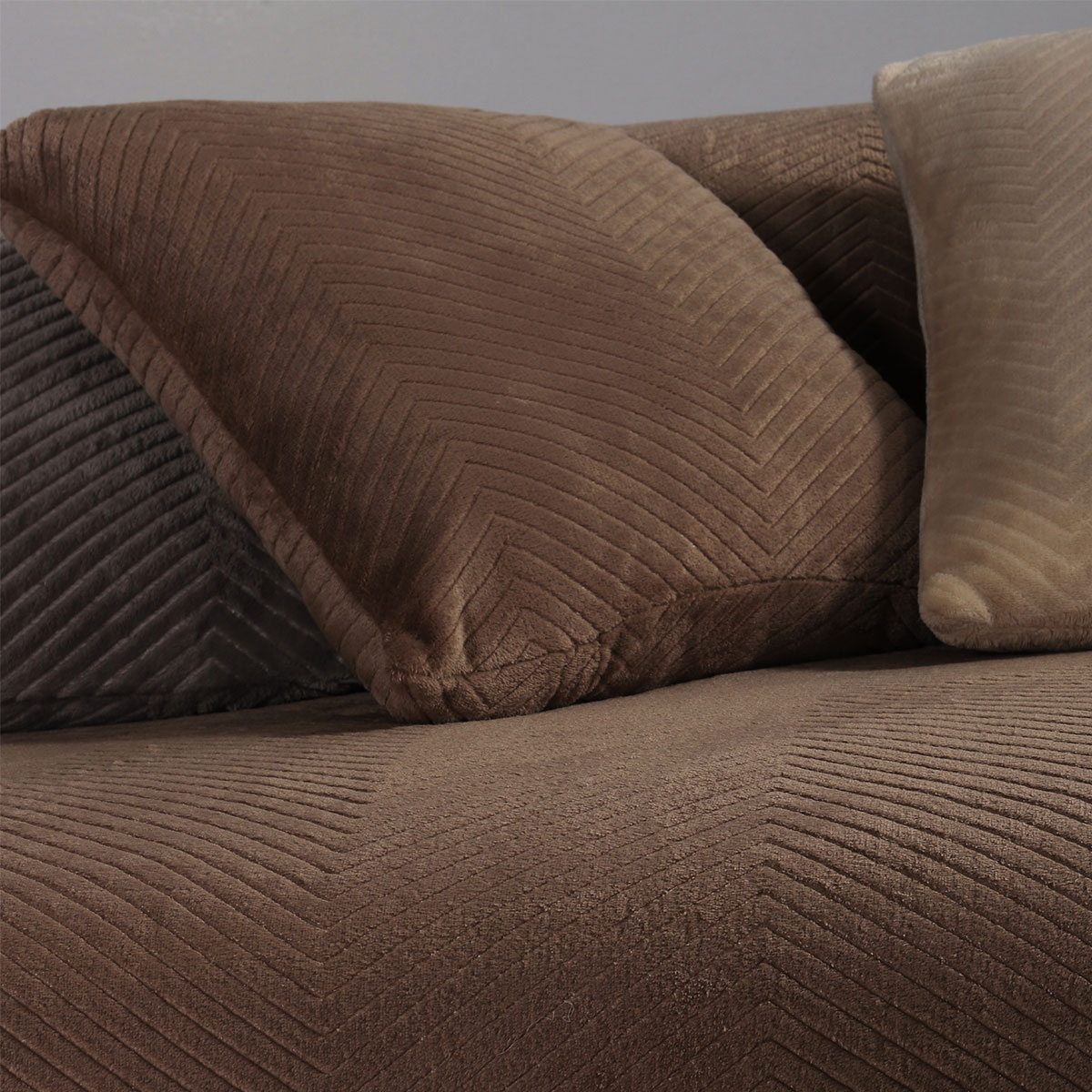 Διακοσμητικό Μαξιλάρι Fleece (45X45) Nef-Nef Homeware Dakari Brown Home Λευκά Είδη Σαλονιού Μαξιλάρια Διακοσμητικά Spitishop