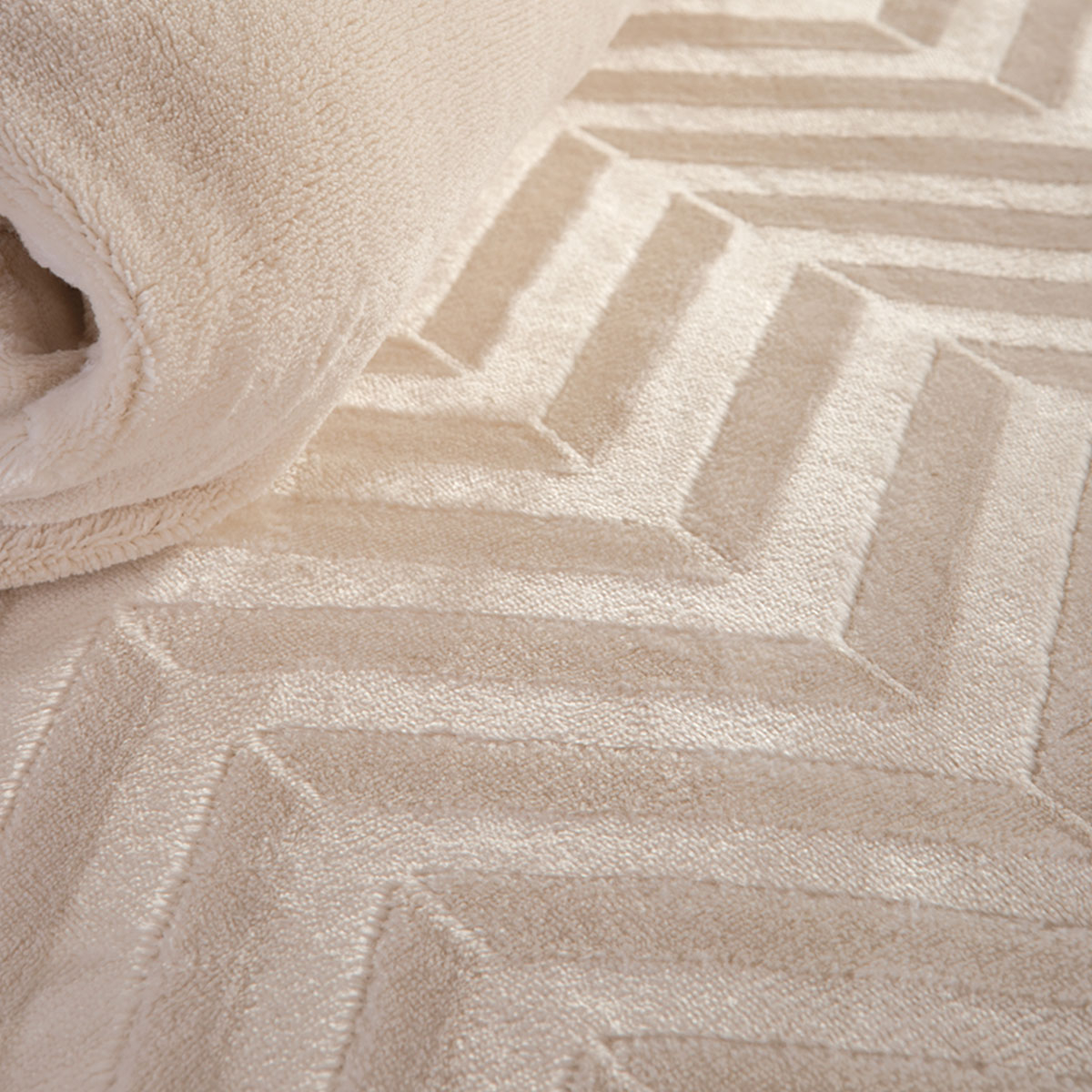 Παπλωματοθήκη Fleece Μονή (Σετ 160X220) Nef-Nef Homeware Carmen Ecru Home Λευκά Είδη Κρεβατοκάμαρας Παπλωματοθήκες Μονές Spitishop