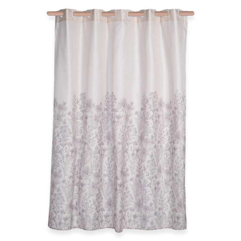 Κουρτίνα Μπάνιου (180x180) Με Τρουκς Nef-Nef Homeware Anthem Sand