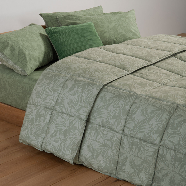 Πάπλωμα Υπέρδιπλο (240x220) 2 Όψεων Nef-Nef Homeware Smart Dazier Green