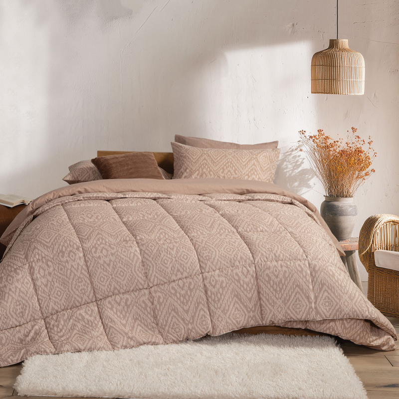 Πάπλωμα Υπέρδιπλο (240x220) 2 Όψεων Nef-Nef Homeware Smart Orion Beige