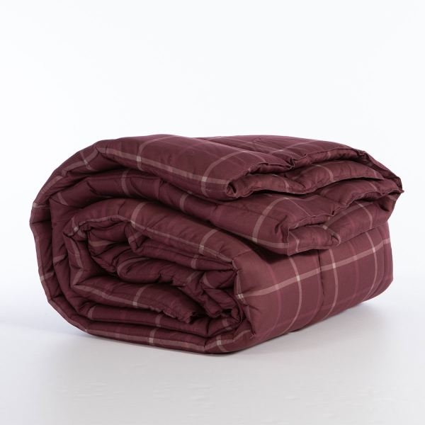 Πάπλωμα Υπέρδιπλο (240x220) 2 Όψεων Nef-Nef Homeware Naiberg Bordo