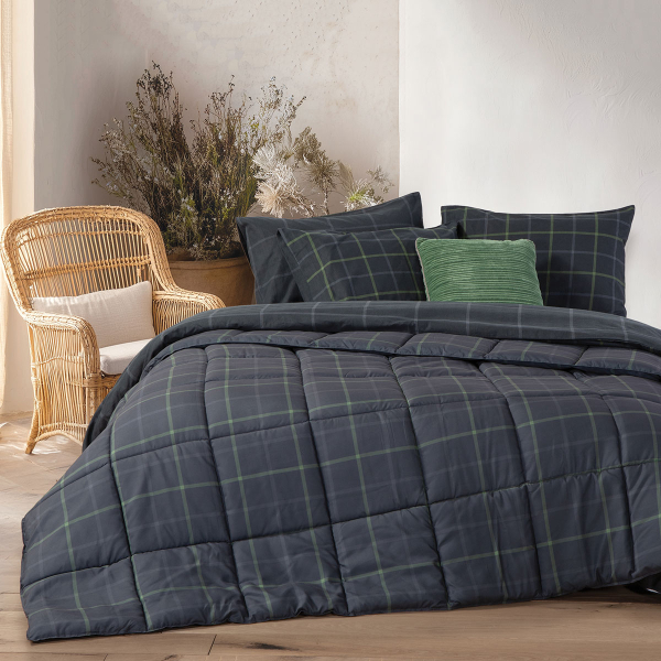 Πάπλωμα Υπέρδιπλο (240x220) 2 Όψεων Nef-Nef Homeware Naiberg Denim