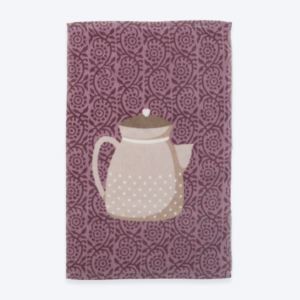 Πετσέτα Κουζίνας (40x60) Nef-Nef Homeware Teapot Mauve