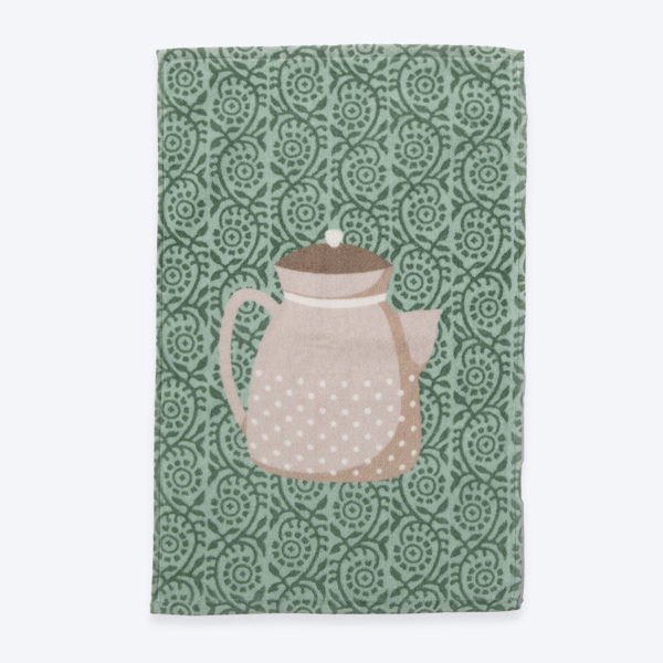 Πετσέτα Κουζίνας (40x60) Nef-Nef Homeware Teapot Green