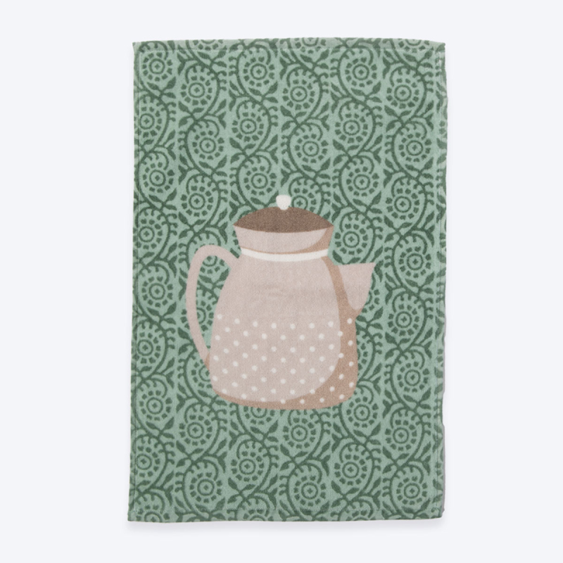 Πετσέτα Κουζίνας (40x60) Nef-Nef Homeware Teapot Green