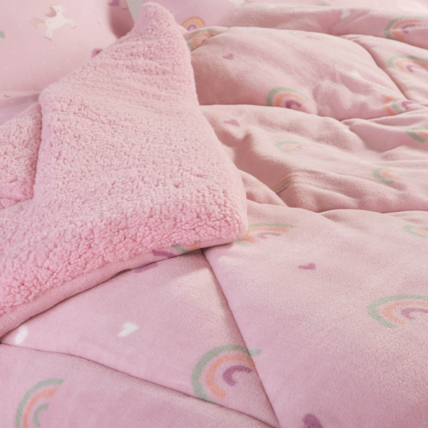 Κουβερτοπάπλωμα Μονό (160x220) Nef-Nef Homeware Junior Unicorns Style