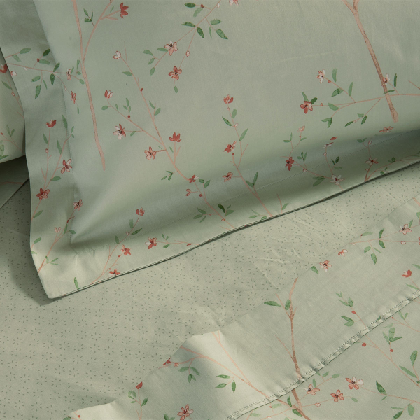 Σεντόνια Υπέρδιπλα (Σετ) Nef-Nef Homeware Premium Kiara 26 Mint