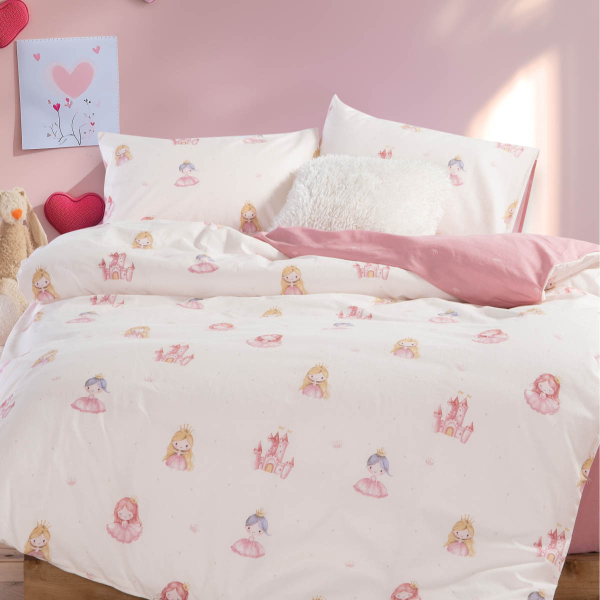 Σεντόνια Μονά (170x260) Nef-Nef Homeware Junior Our Princess