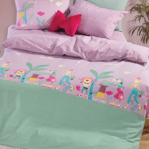 Σεντόνια Μονά (170x260) Nef-Nef Homeware Junior Roller Friends
