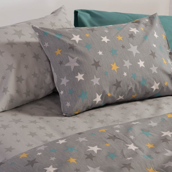 Σεντόνια Μονά (170x260) Nef-Nef Homeware Junior Stars Above