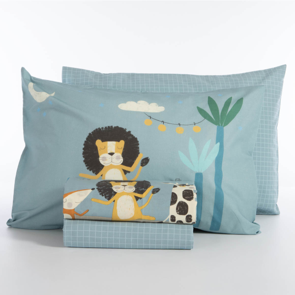 Σεντόνια Μονά (170x260) Nef-Nef Homeware Junior Wild Dance