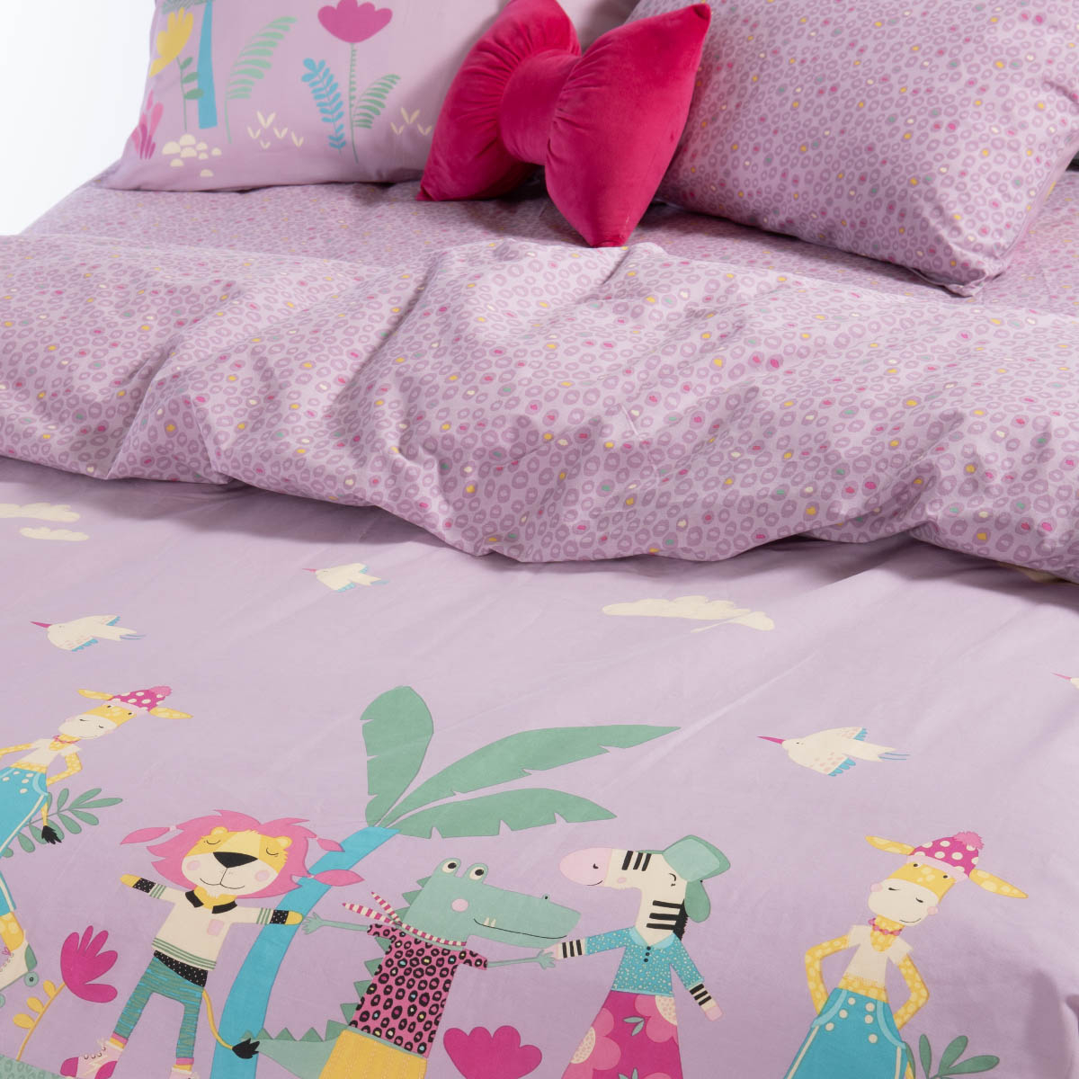 Παπλωματοθήκη Μονή (Σετ 160X240) 2 Όψεων Nef-Nef Homeware Junior Roller Friends Home Παιδικά Λευκά Είδη Παπλωματοθήκες Παιδικές Spitishop