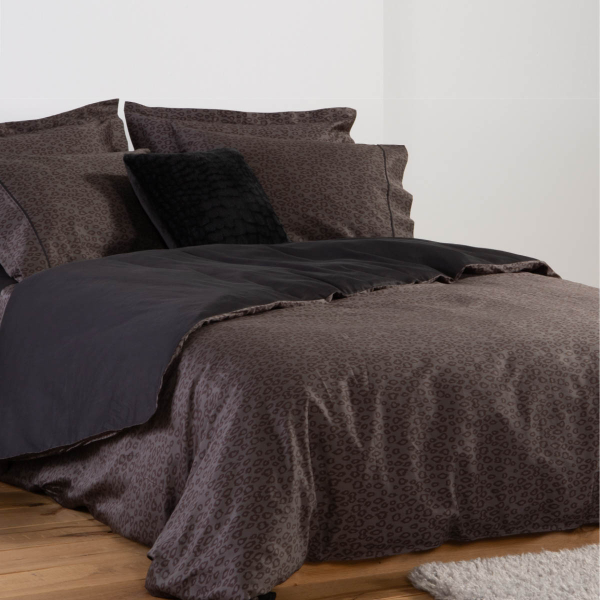 Σεντόνια Υπέρδιπλα (Σετ) Nef-Nef Homeware Elements Leonar Anthracite