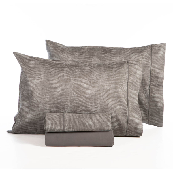 Σεντόνια King Size (Σετ) Nef-Nef Homeware Elements Zesten Grey