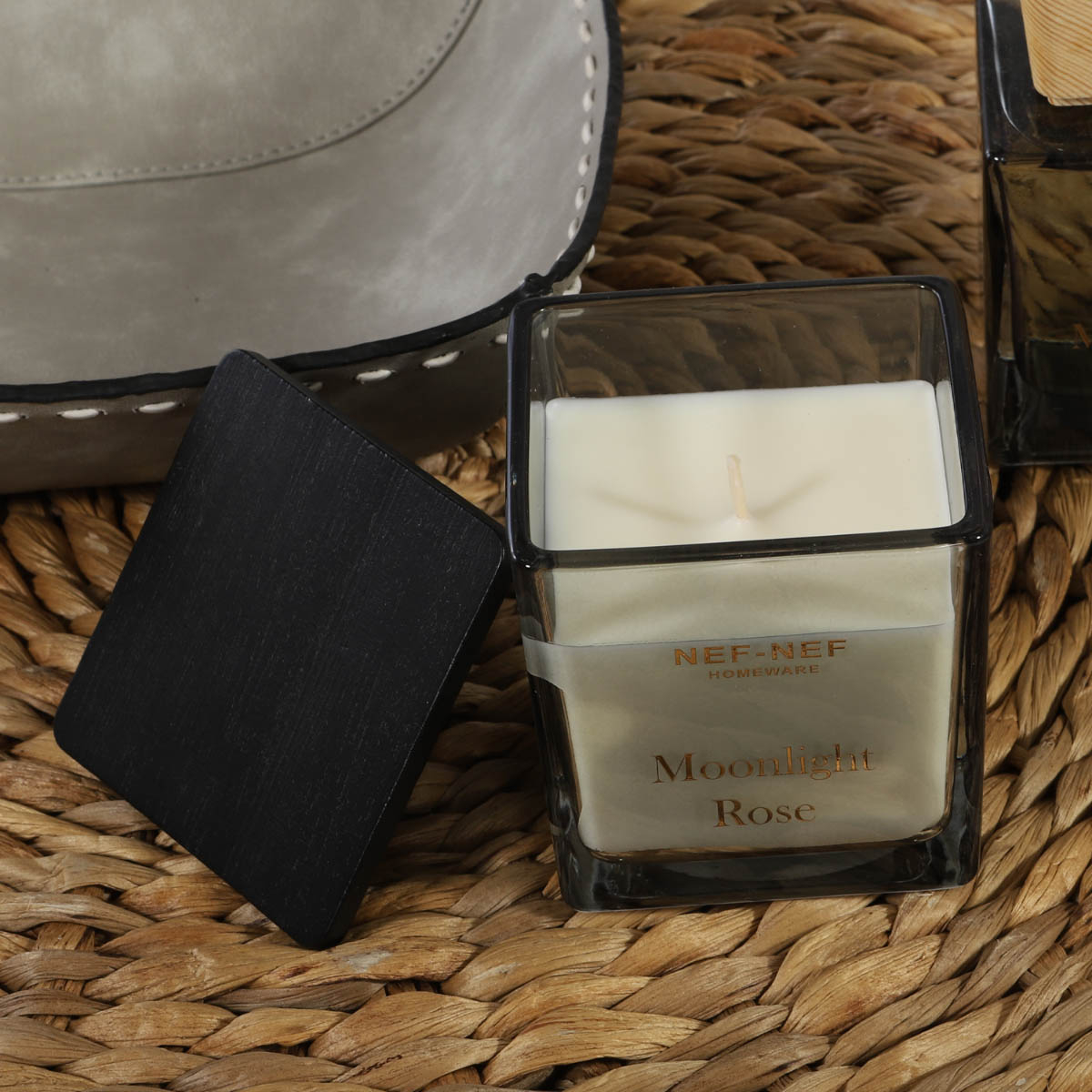 Κερί Αρωματικό 200Gr Nef-Nef Homeware Moonlight Rose Home Διακόσμηση Αρωματικά Χώρου - Diffuser Spitishop