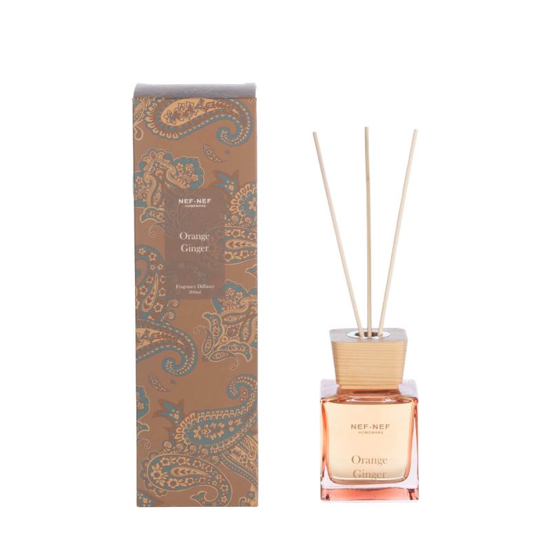 Αρωματικό Χώρου 200ml Με Στικς Nef-Nef Homeware Orange Ginger