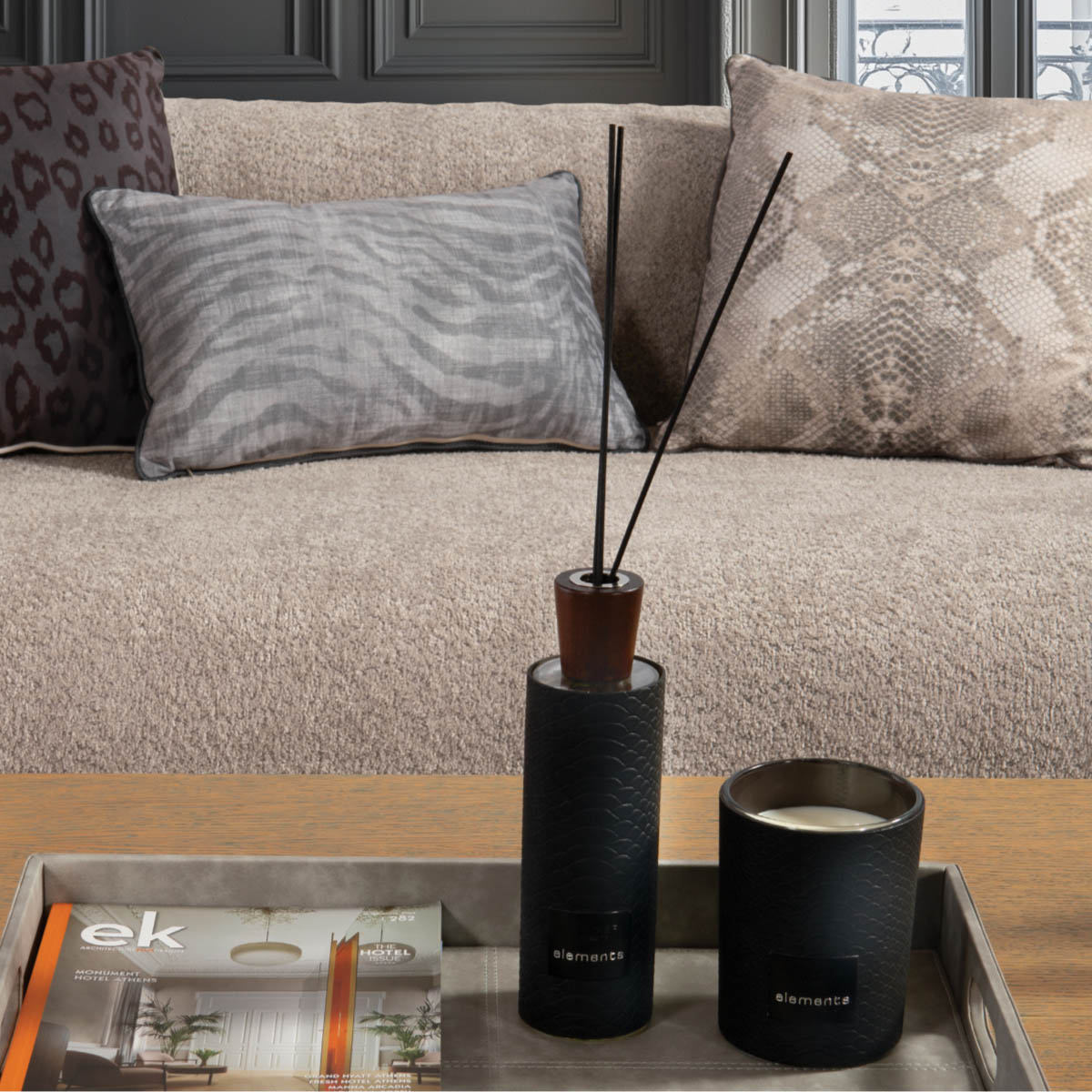 Κερί Αρωματικό 450Gr Nef-Nef Homeware Elements 25 Home Διακόσμηση Αρωματικά Χώρου - Diffuser Spitishop