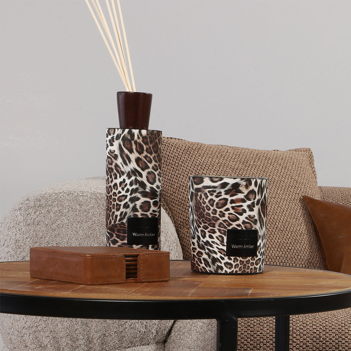 Αρωματικό Χώρου 400Ml με Στικς Nef-Nef Homeware Warm Amber Home Διακόσμηση Αρωματικά - Diffuser Spitishop