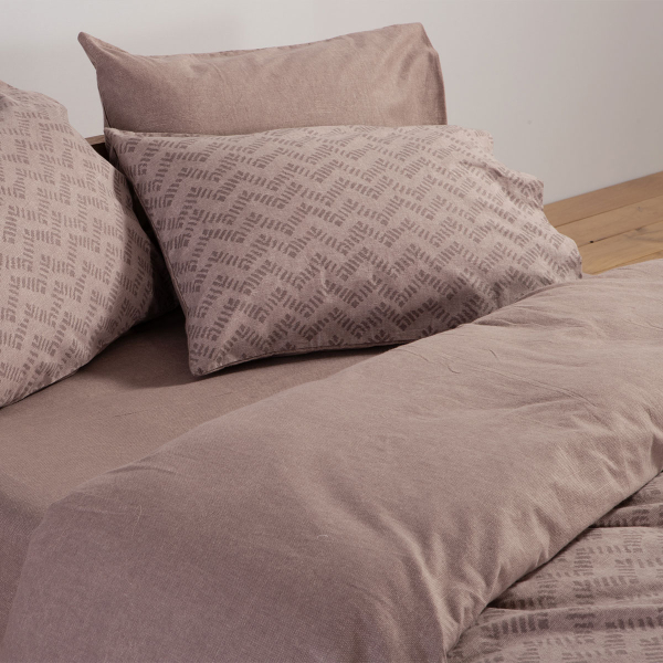 Φανελένια Σεντόνια King Size (Σετ) Nef-Nef Homeware Flannel Otrando Mocca