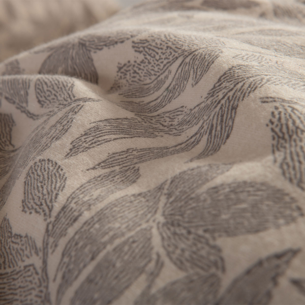 Φανελένια Σεντόνια Μονά (Σετ) Nef-Nef Homeware Flannel Issual Grey