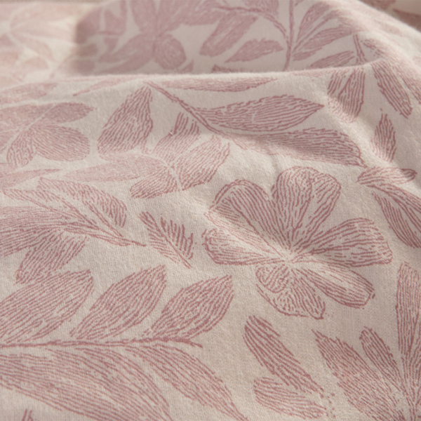 Φανελένια Σεντόνια Υπέρδιπλα (Σετ) Nef-Nef Homeware Flannel Issual Pink