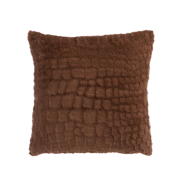 Διακοσμητικό Μαξιλάρι Γούνινο (45x45) Nef-Nef Homeware Mentor Mocca