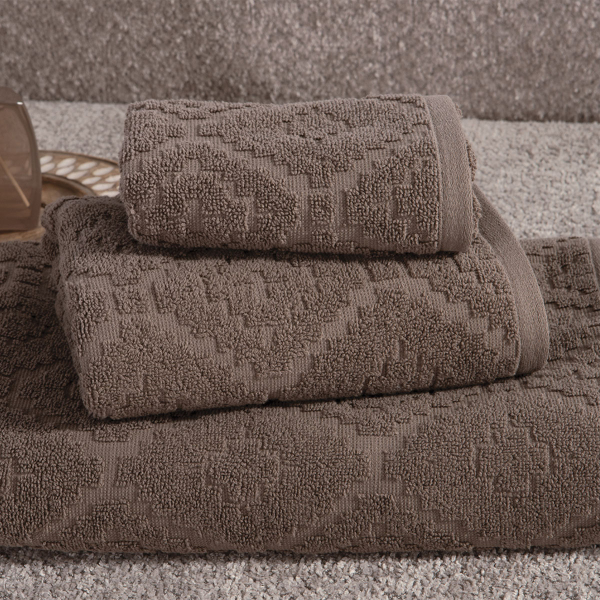 Πετσέτα Προσώπου (50x90) Nef-Nef Homeware Premium Romian Mocca 550gsm