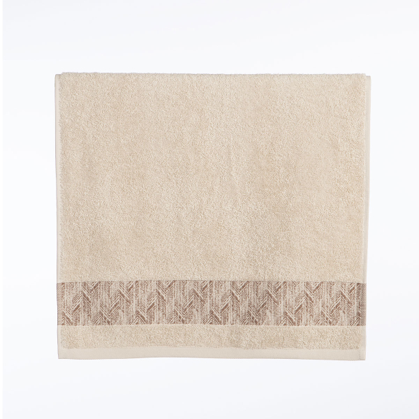 Πετσέτα Σώματος (70x140) Nef-Nef Homeware Premium Depreo Ecru 500gsm