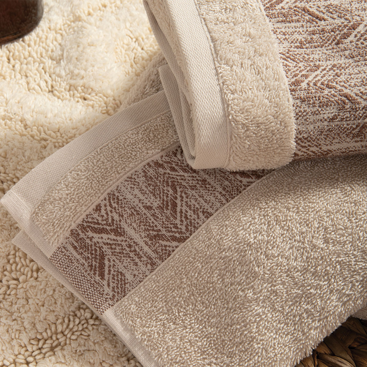 Πετσέτα Σώματος (70X140) Nef-Nef Homeware Premium Depreo Ecru 500Gsm Home Λευκά Είδη Μπάνιου Πετσέτες Spitishop
