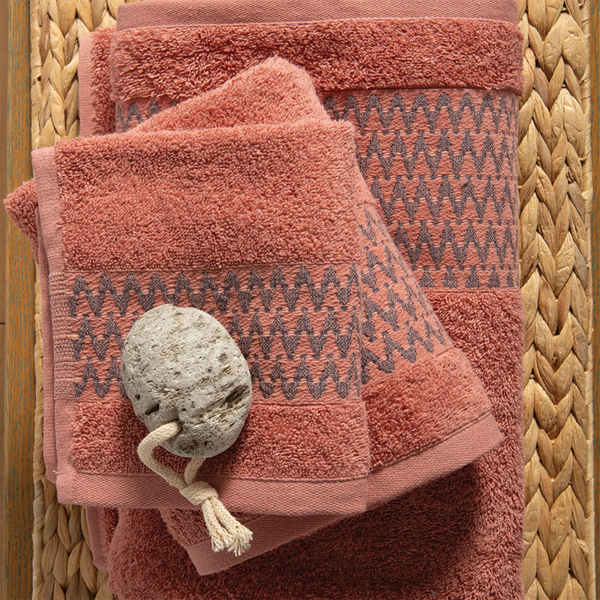 Πετσέτα Χεριών (30x50) Nef-Nef Homeware Premium Fonteste Peach 500gsm