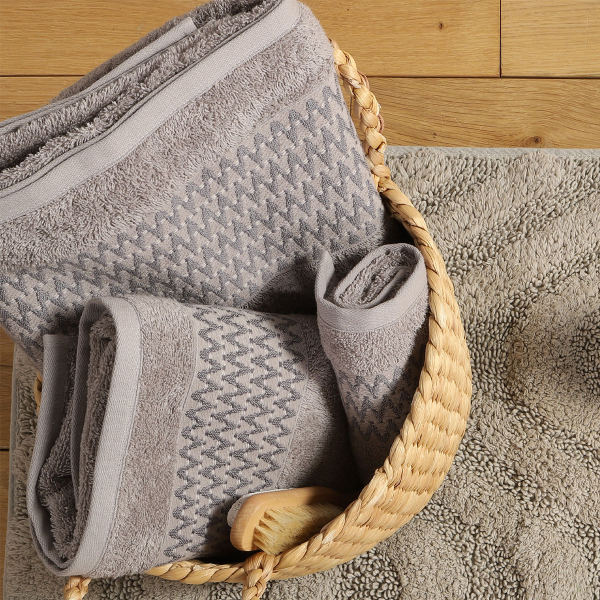 Πετσέτα Σώματος (70x140) Nef-Nef Homeware Premium Fonteste Grey 500gsm