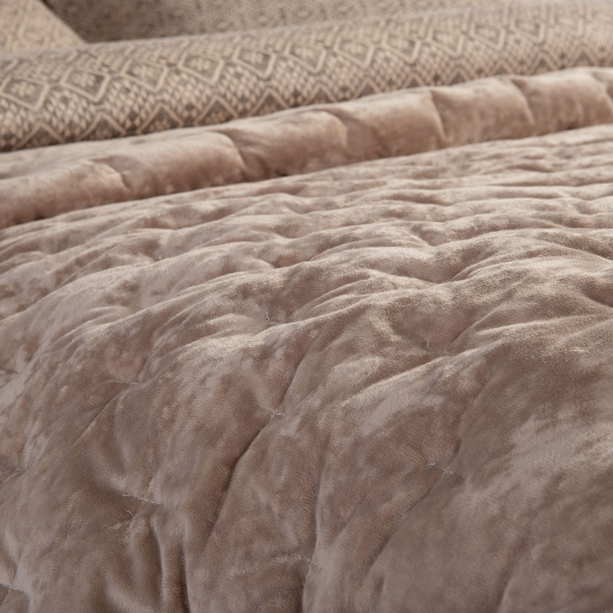 Λεπτό Πάπλωμα Βελουτέ Υπέρδιπλο (230X240) Nef-Nef Homeware Premium Priver Beige Home Λευκά Είδη Κρεβατοκάμαρας Παπλώματα Υπέρδιπλα Διπλά Spitishop