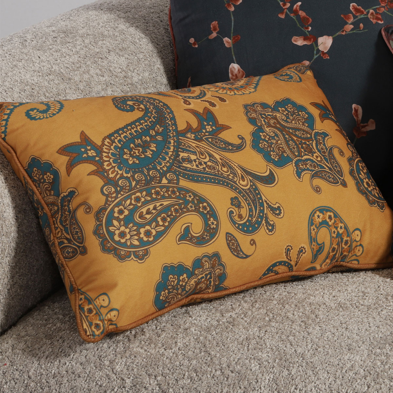 Διακοσμητικό Μαξιλάρι Βελουτέ (35x50) Nef-Nef Homeware Ladova Curry