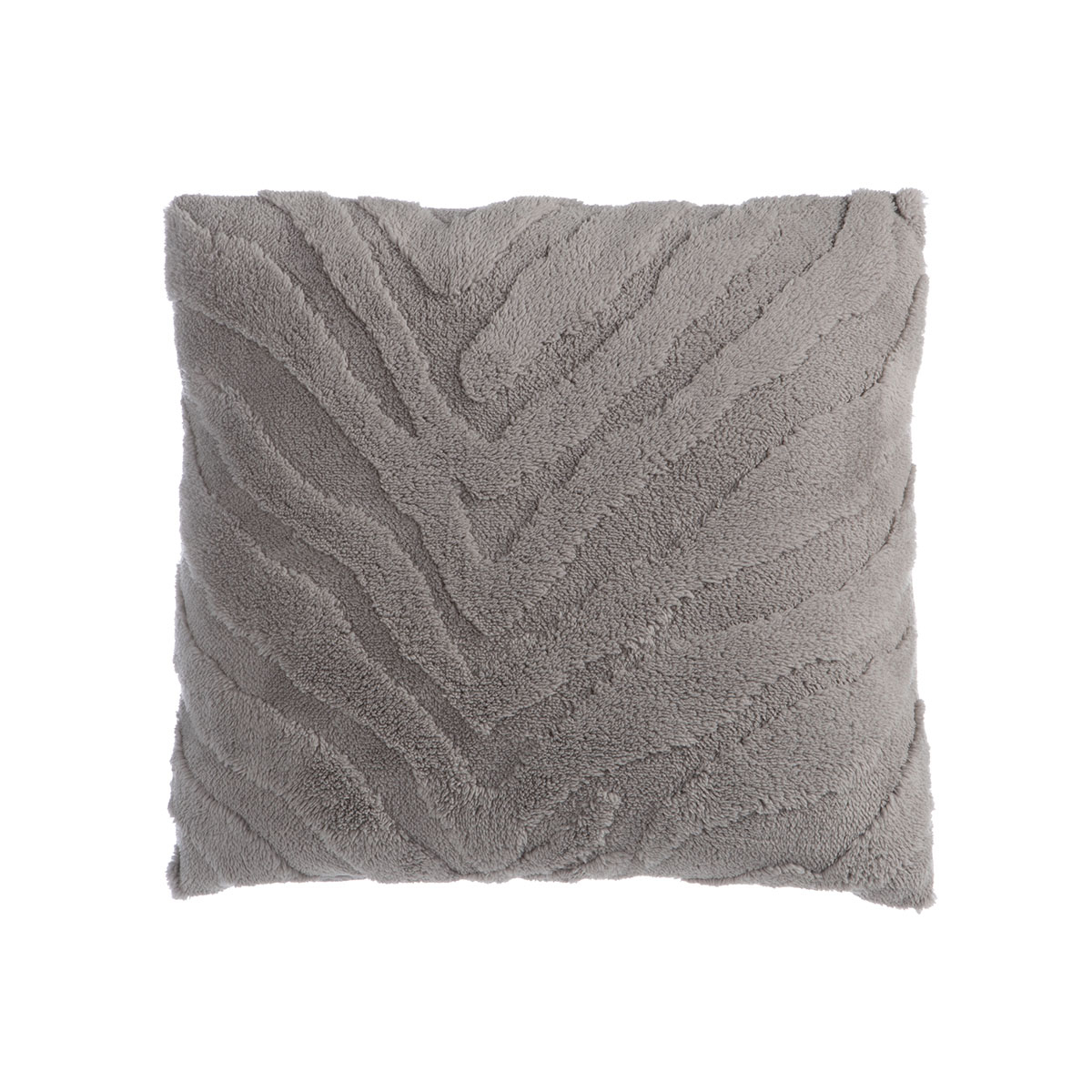Διακοσμητικό Μαξιλάρι Fleece (45X45) Nef-Nef Homeware Berien Grey Home Λευκά Είδη Σαλονιού Μαξιλάρια Διακοσμητικά Spitishop