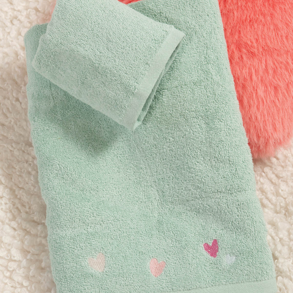 Βρεφικές Πετσέτες (Σετ 2τμχ) Nef-Nef Homeware Junior Hearts Attack 420gsm