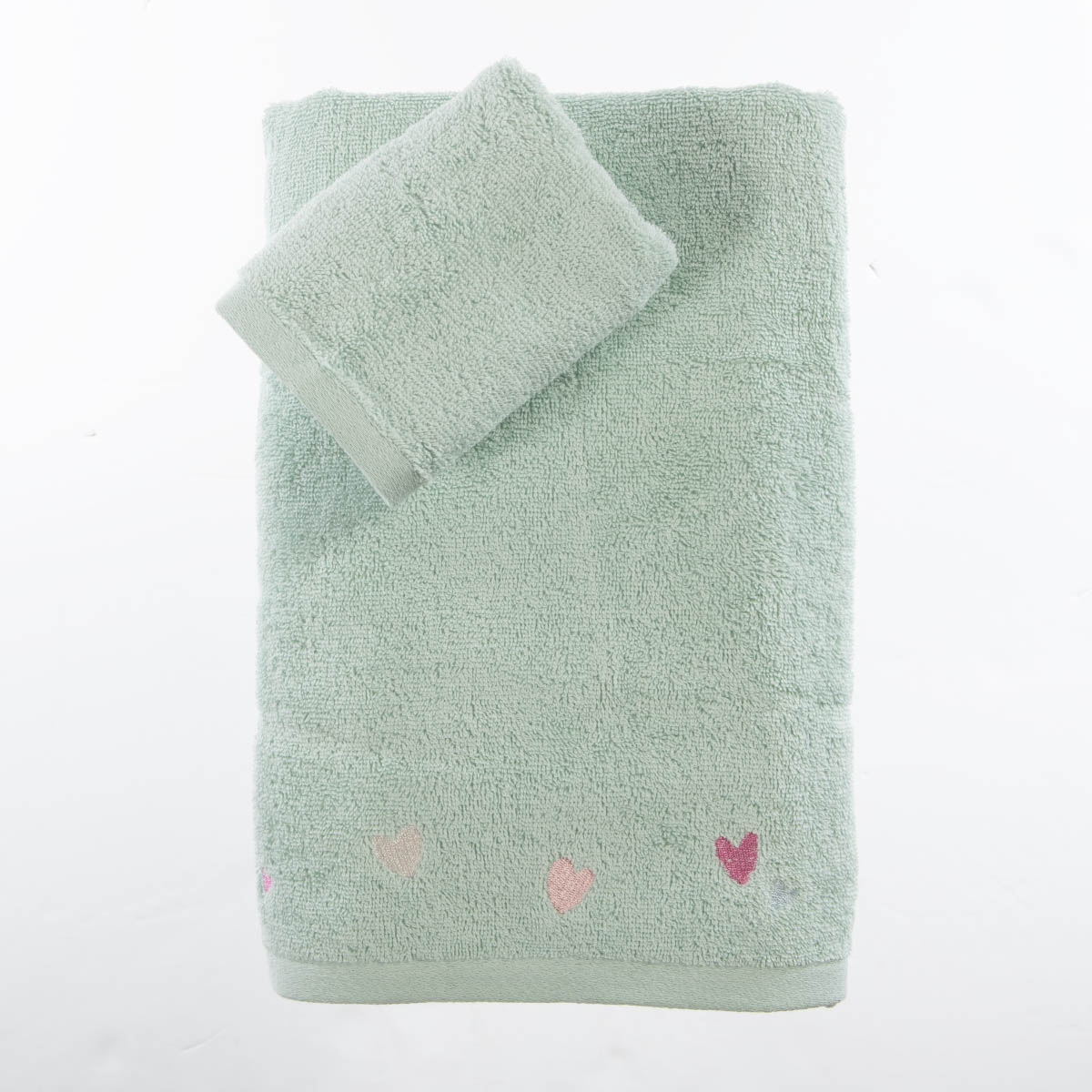Παιδικές Πετσέτες (Σετ 2Τμχ) Nef-Nef Homeware Junior Hearts Attack 420Gsm Home Βρεφικά Προίκα Μωρού - Βρεφικές Spitishop
