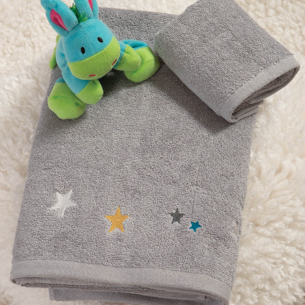 Βρεφικές Πετσέτες (Σετ 2τμχ) Nef-Nef Homeware Junior Stars Above 420gsm