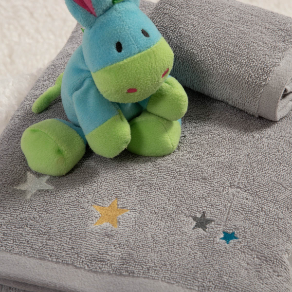 Βρεφικές Πετσέτες (Σετ 2τμχ) Nef-Nef Homeware Junior Stars Above 420gsm