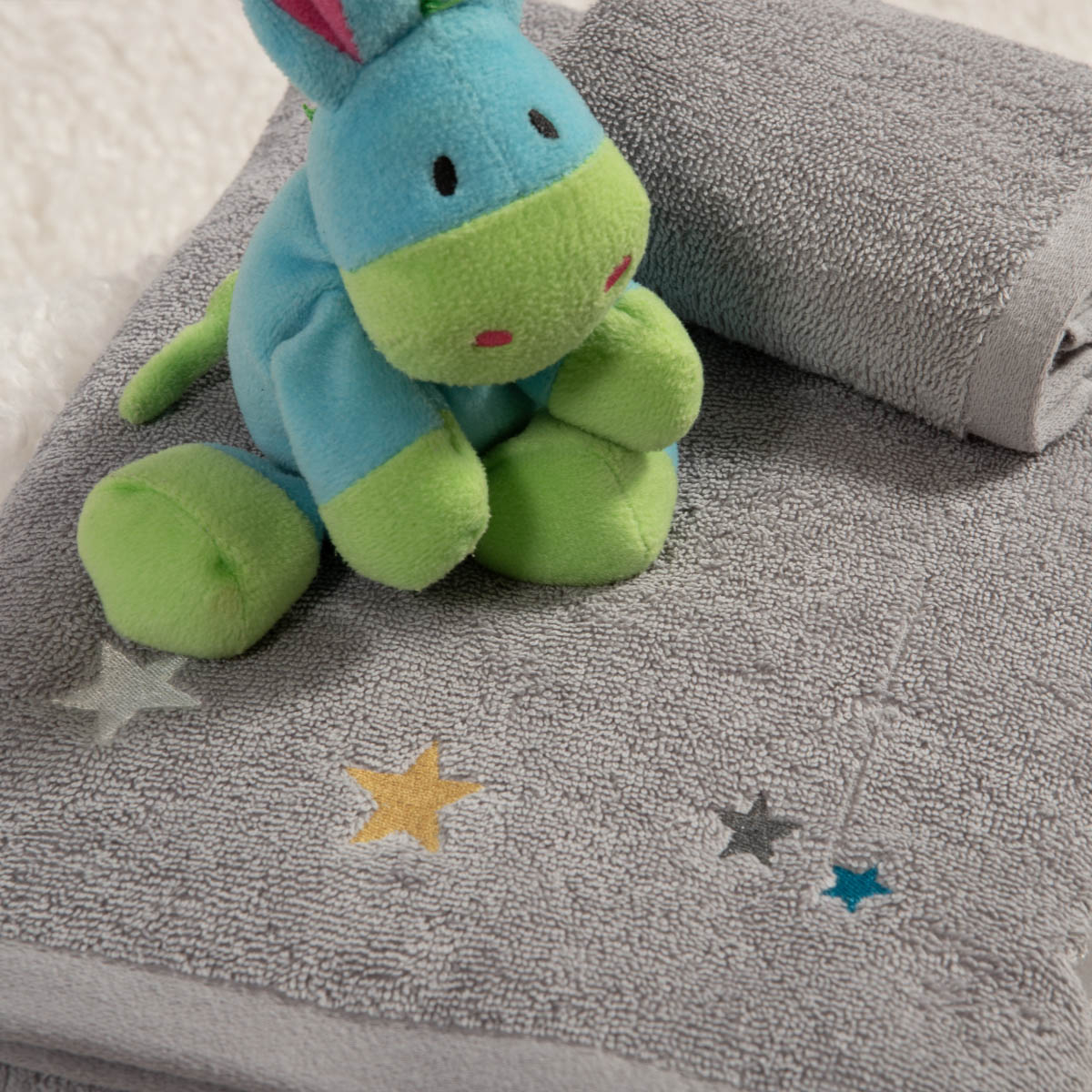 Παιδικές Πετσέτες (Σετ 2Τμχ) Nef-Nef Homeware Junior Stars Above 420Gsm Home Βρεφικά Προίκα Μωρού - Βρεφικές Spitishop