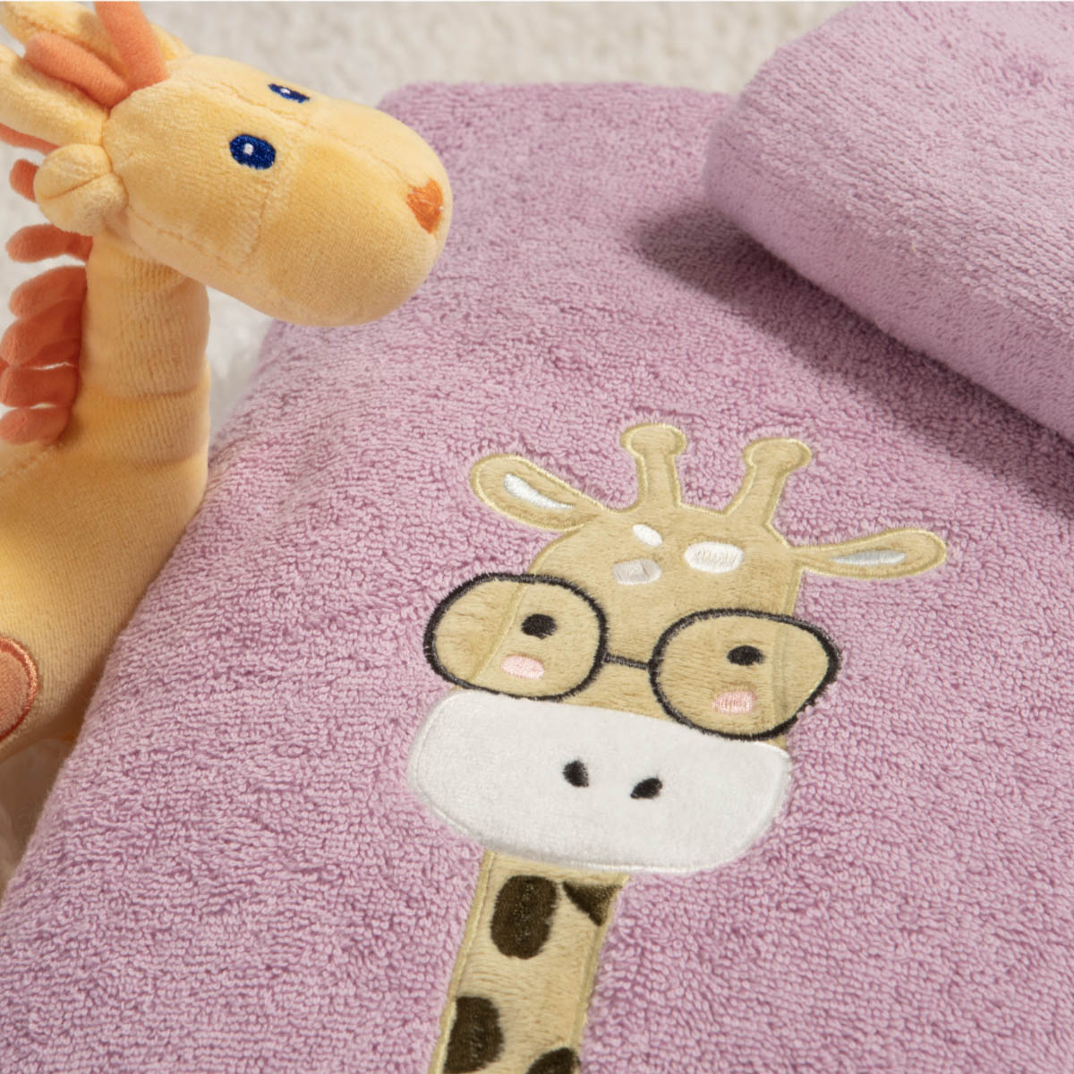 Παιδικές Πετσέτες (Σετ 2Τμχ) Nef-Nef Homeware Junior Roller Friends 420Gsm Home Βρεφικά Προίκα Μωρού - Βρεφικές Spitishop