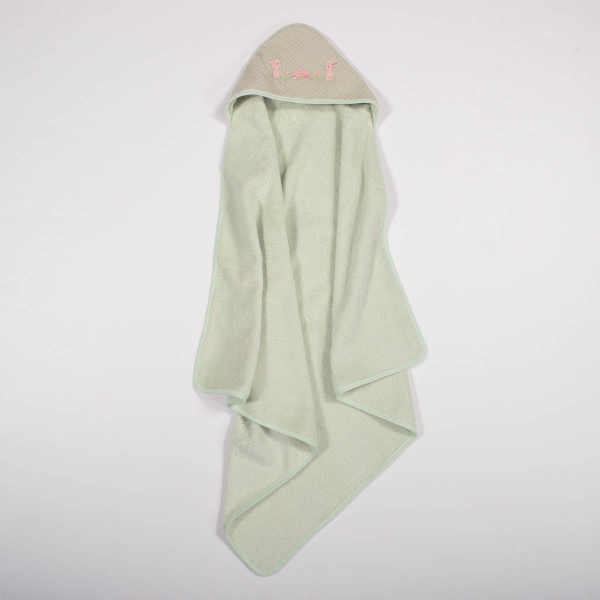 Βρεφική Κάπα (75x75) Nef-Nef Homeware Baby Country Bunny