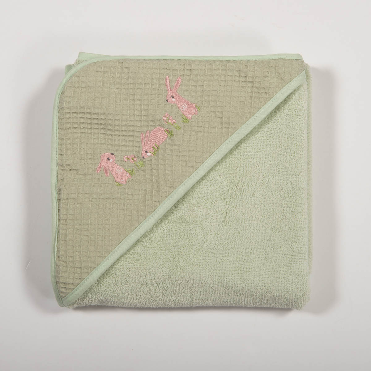 Βρεφική Κάπα (75X75) Nef-Nef Homeware Baby Country Bunny Home Βρεφικά Προίκα Μωρού Κάπες Βρεφικές Spitishop