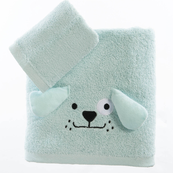 Βρεφικές Πετσέτες (Σετ 2τμχ) Nef-Nef Homeware Baby Life In The City 420gsm