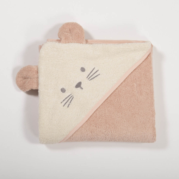 Βρεφική Κάπα (75x75) Nef-Nef Homeware Baby Special Party Pink